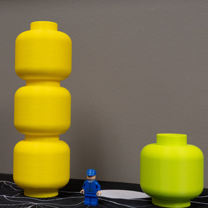 Head Flower Vase